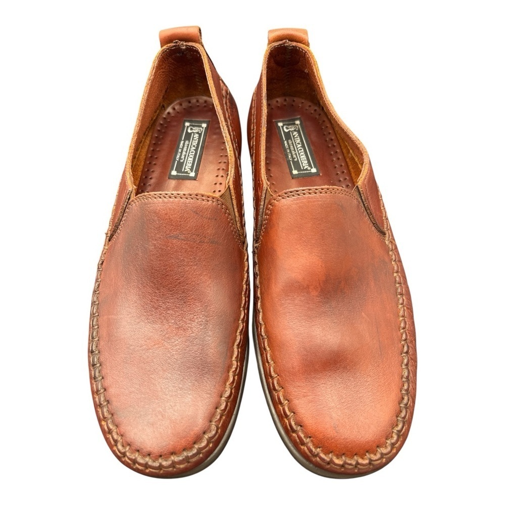🇮🇹Antica Cuoieria Italian Leather Loafers – Men’s Size 41 (US 8) – Made in Italy - Picture 3 of 10